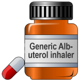 Generic Albuterol inhaler 200MD